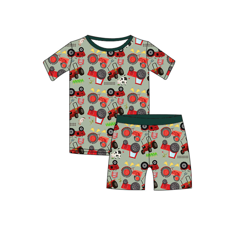 THINGS THAT GO | Short Sleeve Pajama Set [PREORDER- ships April]