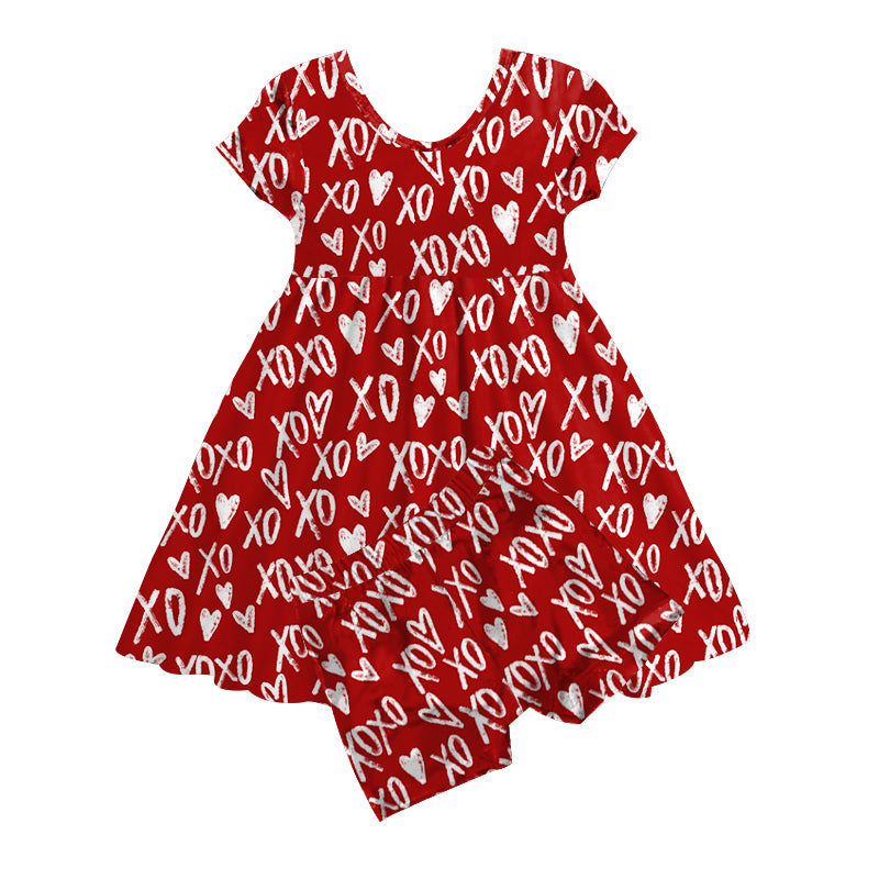 LOVE YOU MORE BAMBOO PREORDER | XOXO - TWIRL DRESS WITH SHORTS