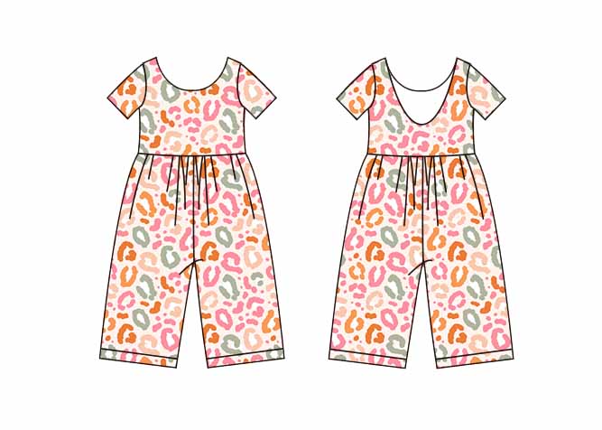 EASTER | Spring Leopard | Renna Romper [PREORDER - Ships MARCH]