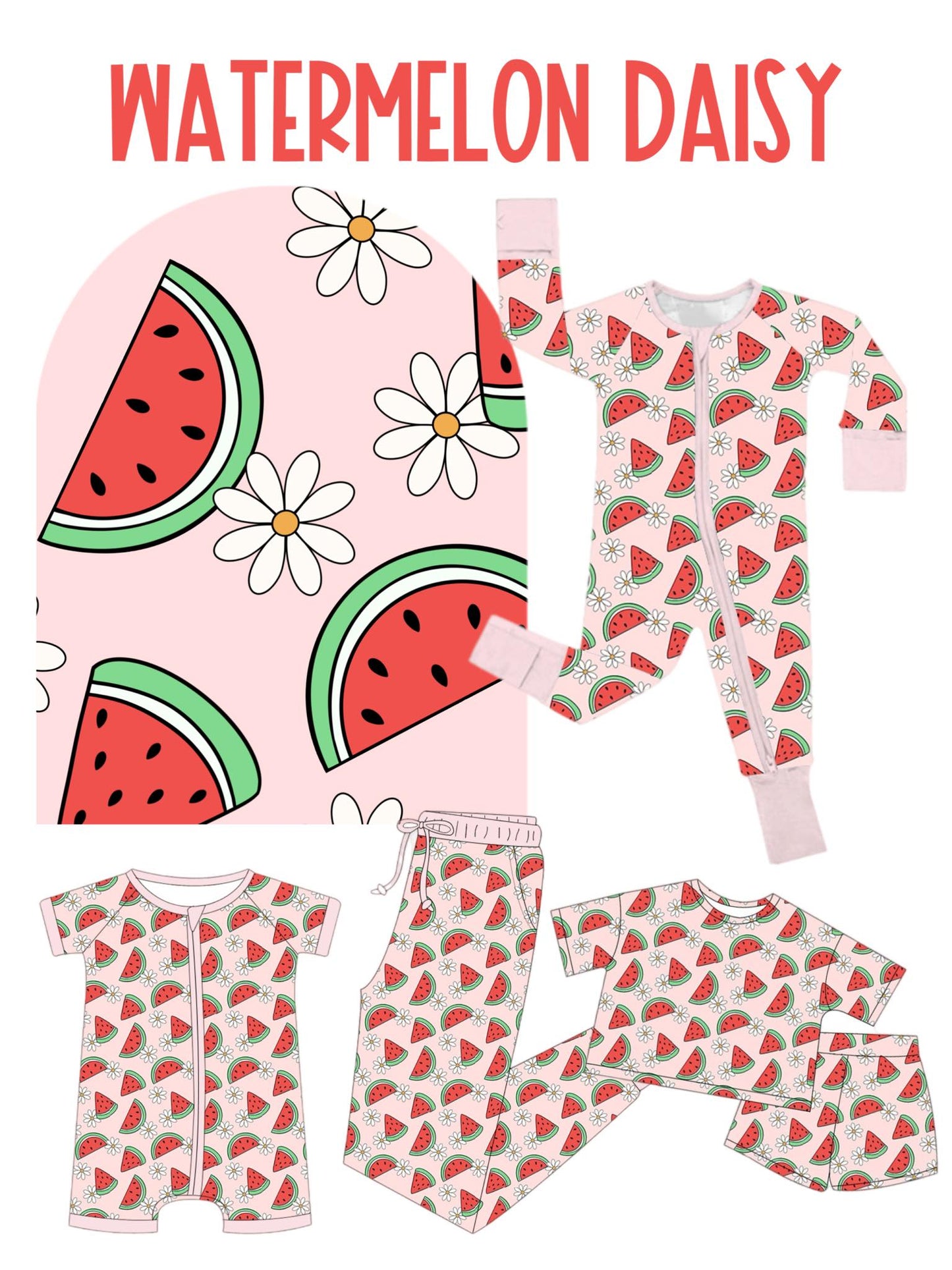 SUMMER DAYS R1 | WATERMELON DAISIES