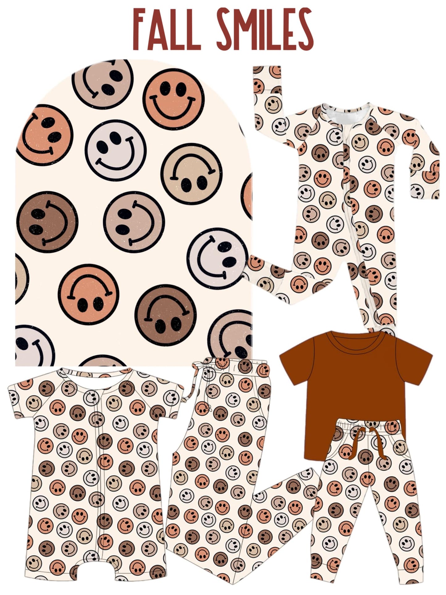 FALL SMILES | Knotted Overall Set