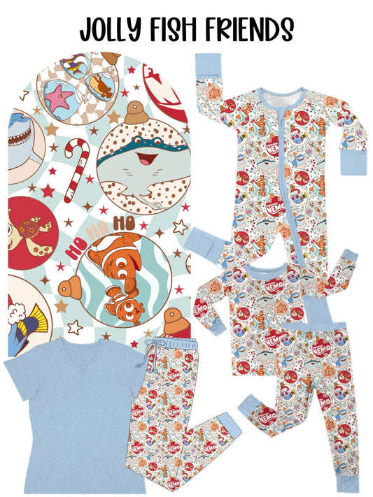 CHRISTMAS FRIENDS | Jolly Fish Friends |  Men’s Lounge Pant