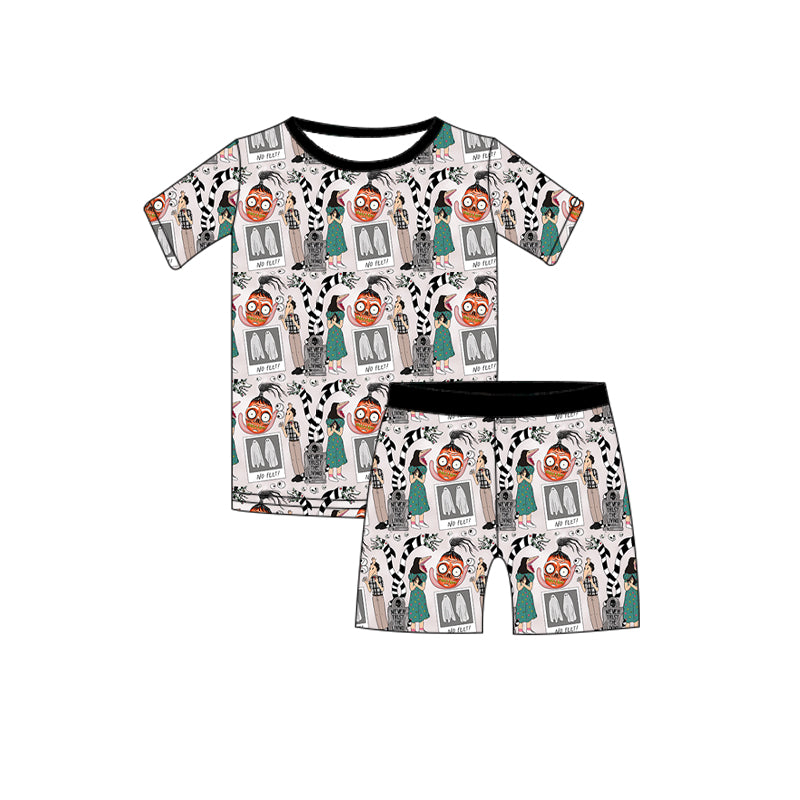 SPOOKY BAMBOOOO | GHOST WITH THE MOST - TWO-PIECE *SHORT* SLEEVE PAJAMA SET