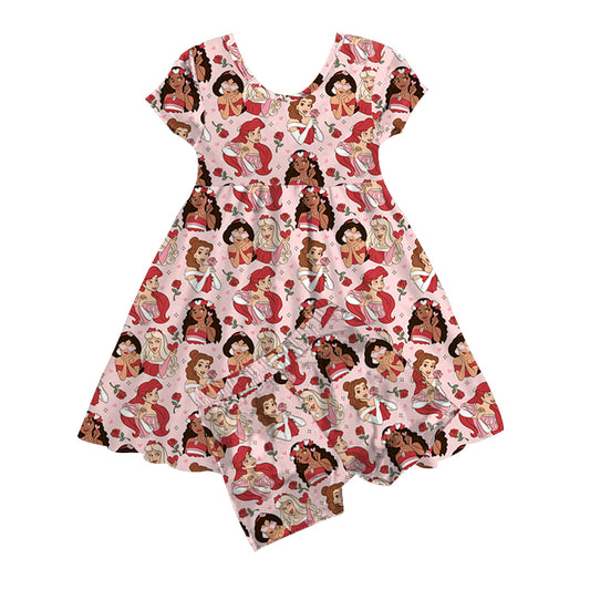 LOVE YOU MORE BAMBOO PREORDER | ROSES ARE RED - TWIRL DRESS WITH SHORTS