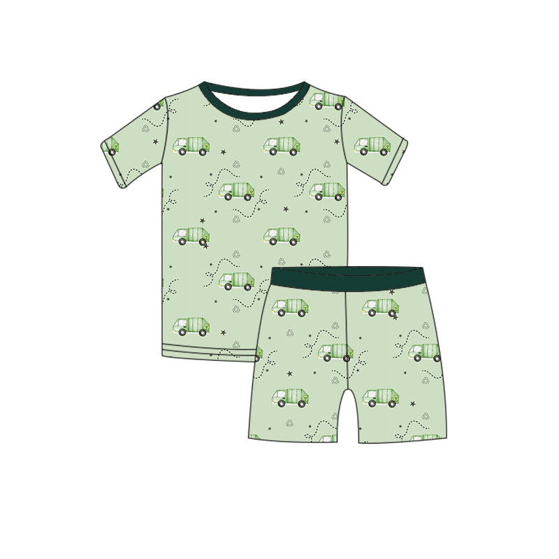 THINGS THAT GO | Short Sleeve Pajama Set [PREORDER- ships April]