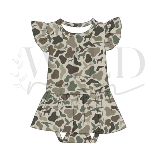 CAMO DOGS | Twirl Bodysuit