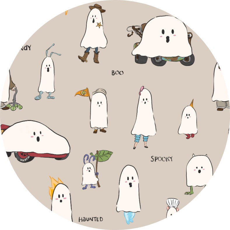 SPOOKY BAMBOOOO | GHOST FRIENDS - ADULT JOGGER